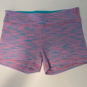 Ivivva multicolor athletic bike shorts - size 14